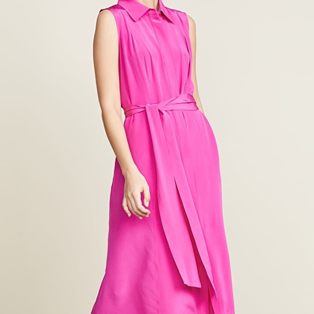 DVF silk dress L